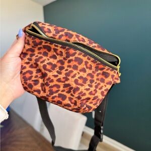 Steve Madden Leopard Print Crossbody Bag